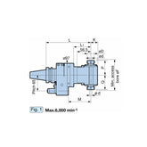 New Baby chuck Type Twin Head 180° Diagonal Angle Head AG90 Series - Big-tools Industrial Supply Tools for Metal Cutting